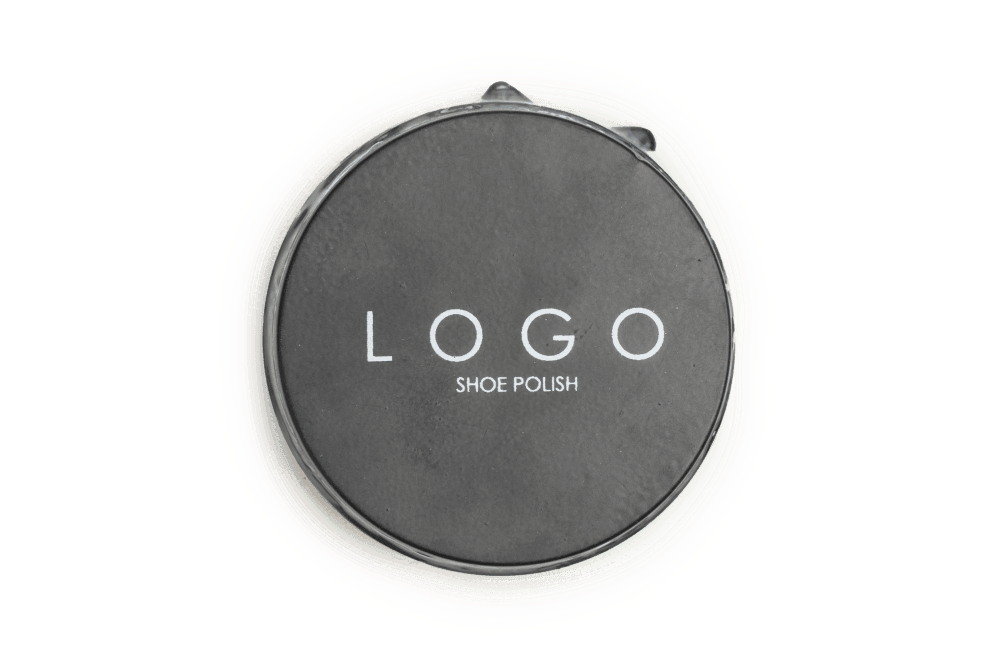 LOGO SHOE POLISH BLACK