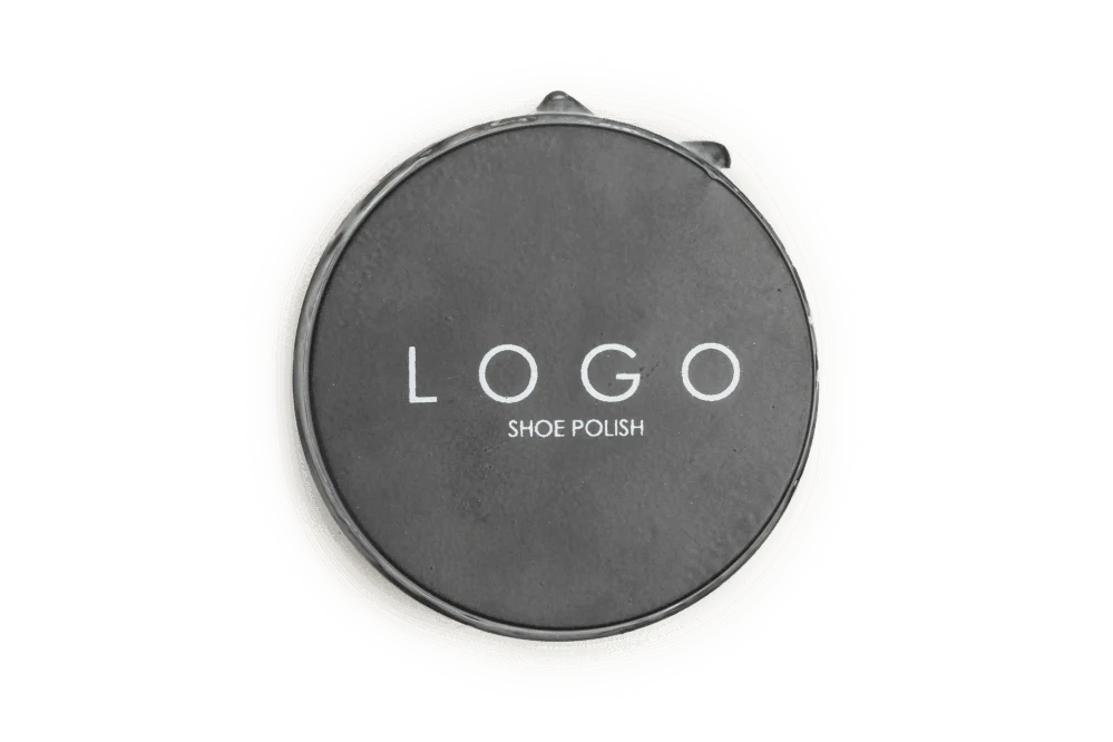 LOGO SHOE POLISH BLACK