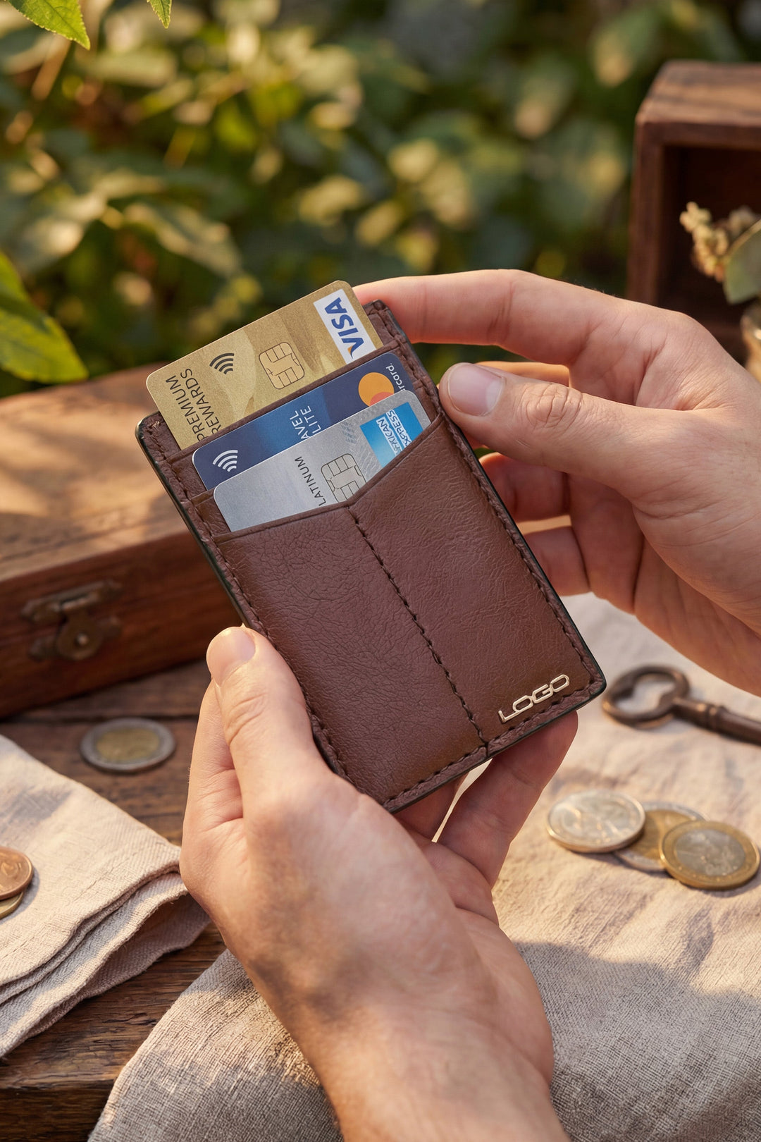 LOGO Kingsmereaux CARD HOLDER
