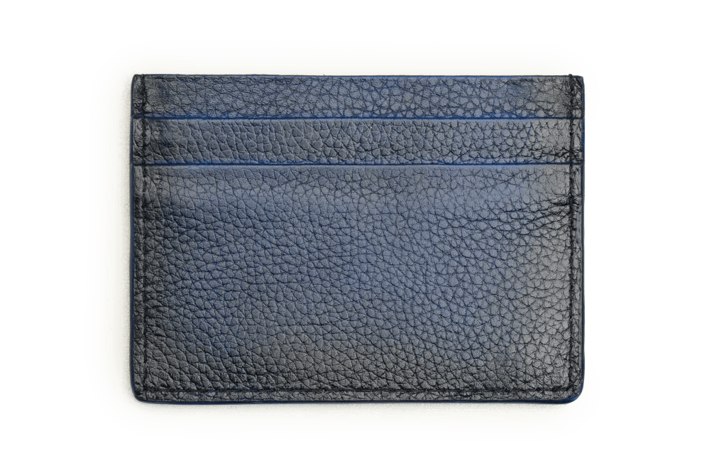 CARD WALLET CH566 BLU - LOGO