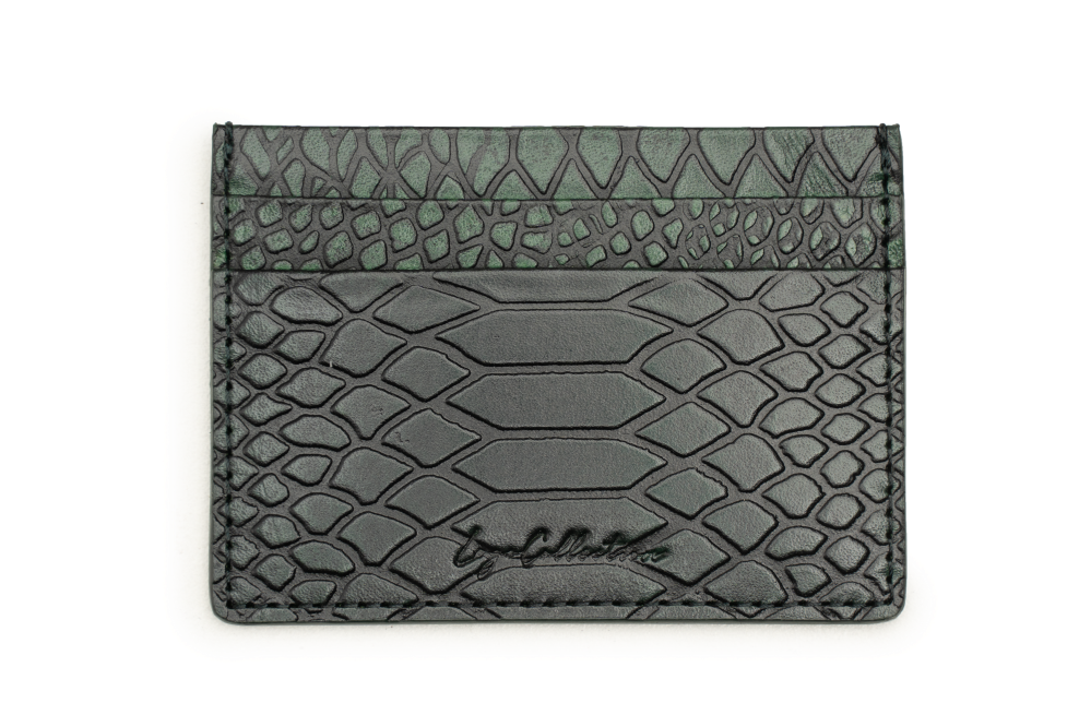 CARD WALLET CH582 GRN  "RFID PROTECTION"