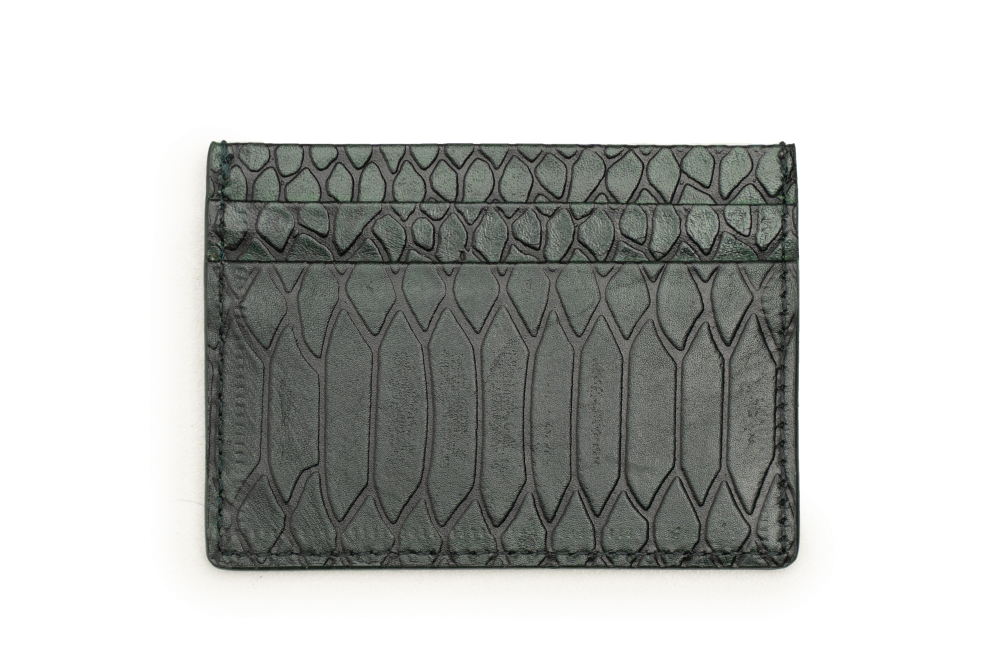 CARD WALLET CH582 GRN  "RFID PROTECTION"