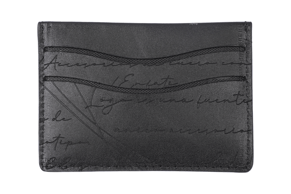 CARD WALLET CH609 BKA - LOGO