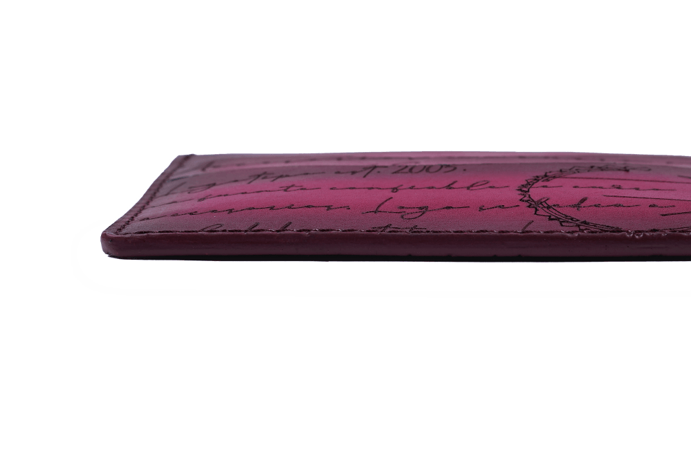 CARD WALLET CH609 RED - LOGO