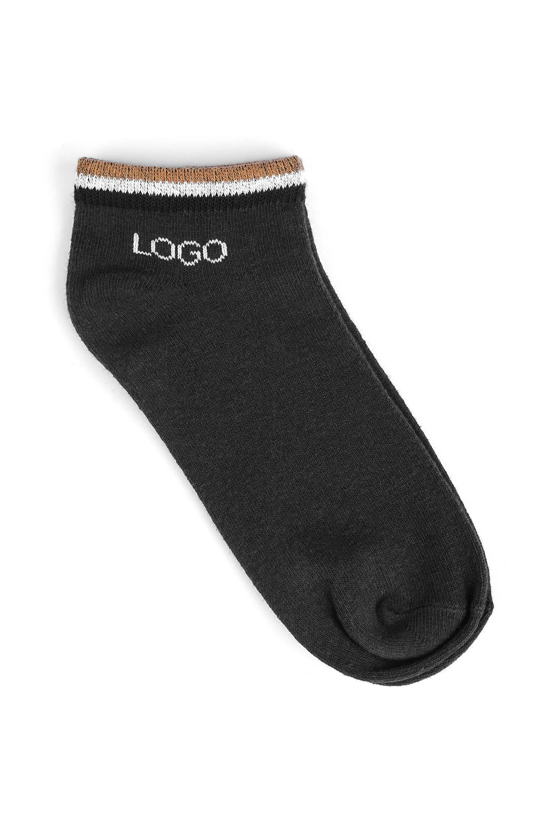 LOGO MENS ANKLE COTTON SOCKS (PACK OF 1)