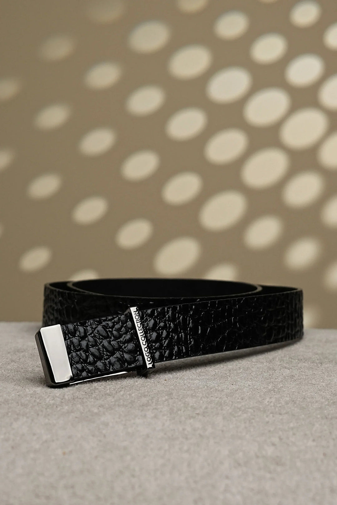 LOGO ORYN LEATHER BELT