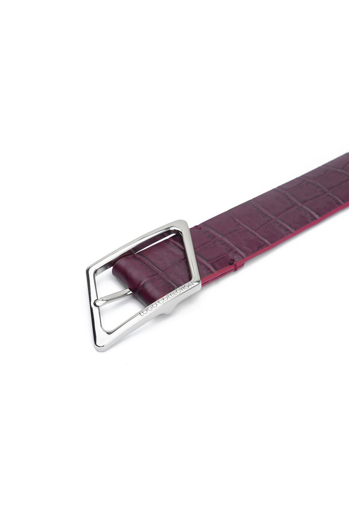LOGO SEVERINO LEATHER BELT