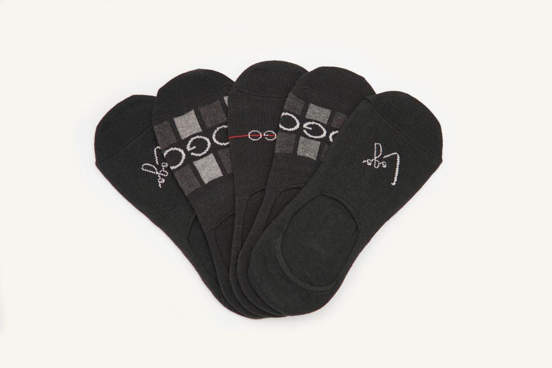 LOGO INVISIBLE SOCKS (PACK OF 5)