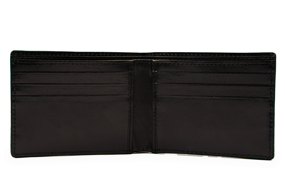 NOTE WALLET NW602 GRN  "RFID PROTECTION"