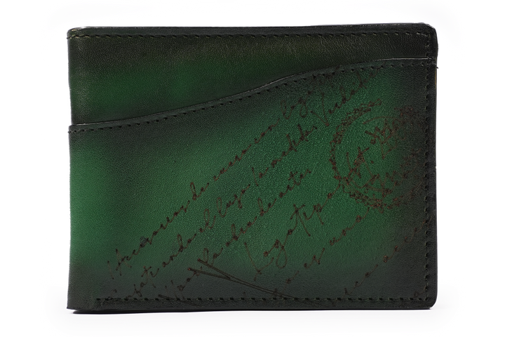 NOTE WALLET NW602 GRN  "RFID PROTECTION"