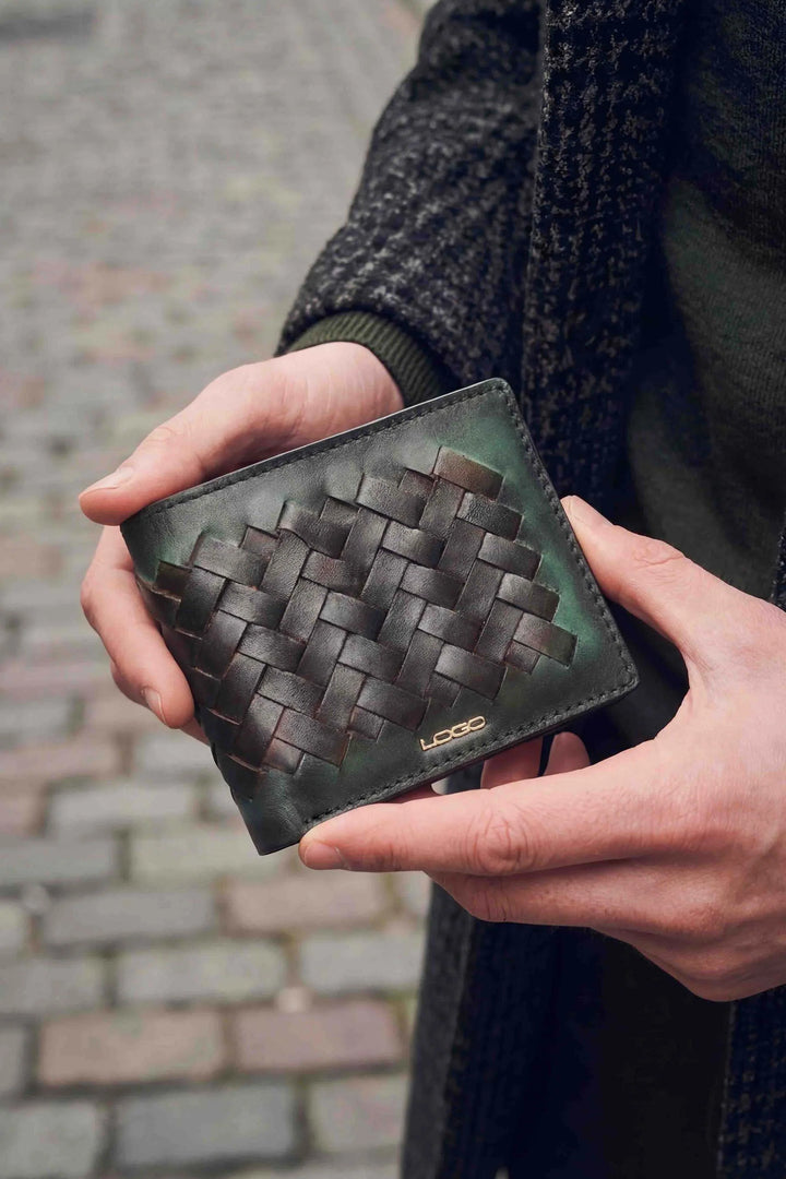 NOTE WALLET NW613 GRN  "RFID PROTECTION"