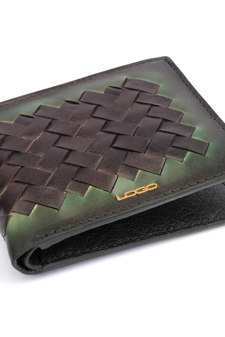 NOTE WALLET NW613 GRN  "RFID PROTECTION"
