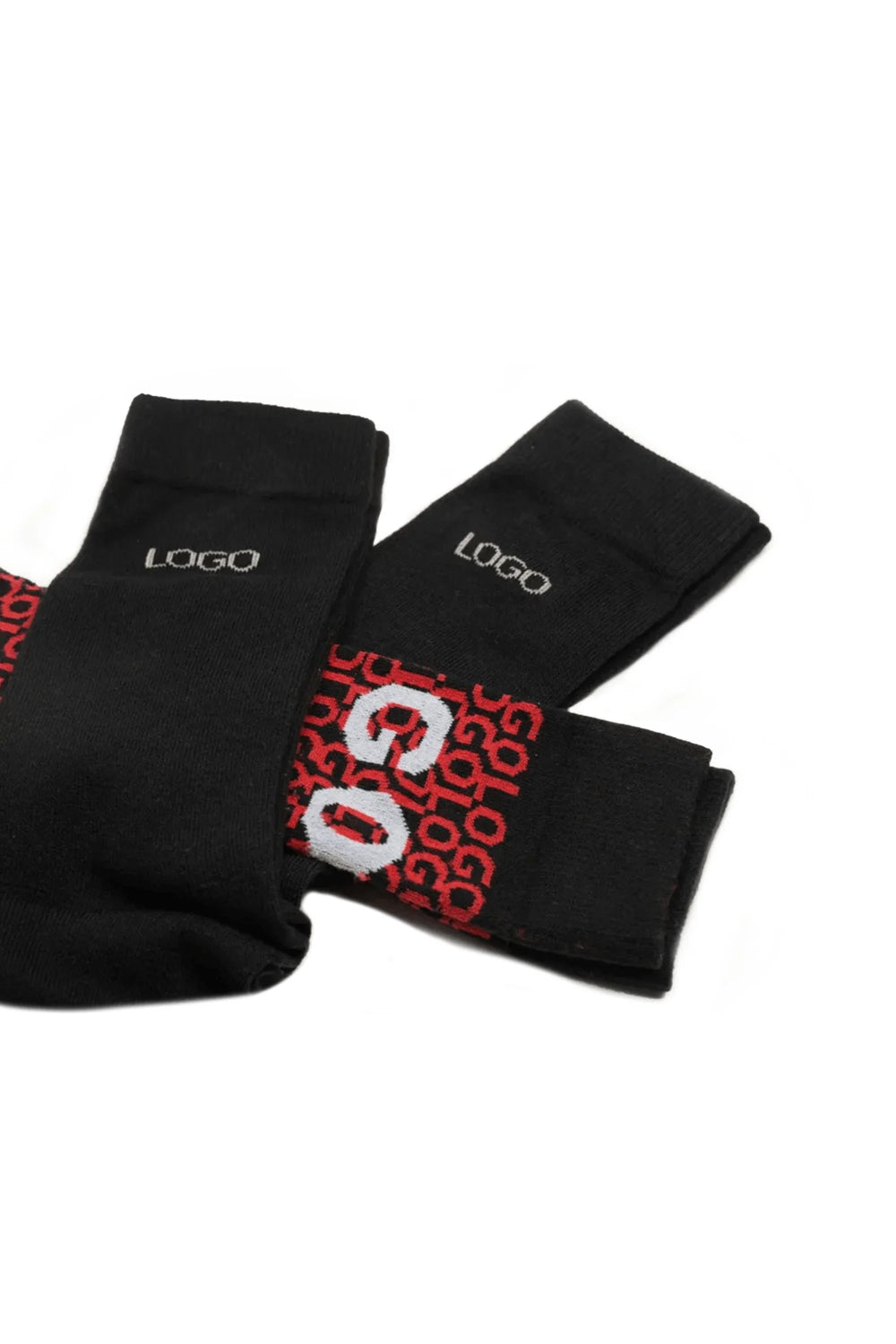 CREW SHORT SOCKS (PACK OF 3) - LOGO