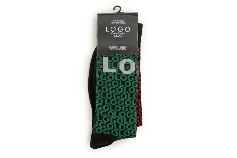 CREW SHORT SOCKS (PACK OF 3)