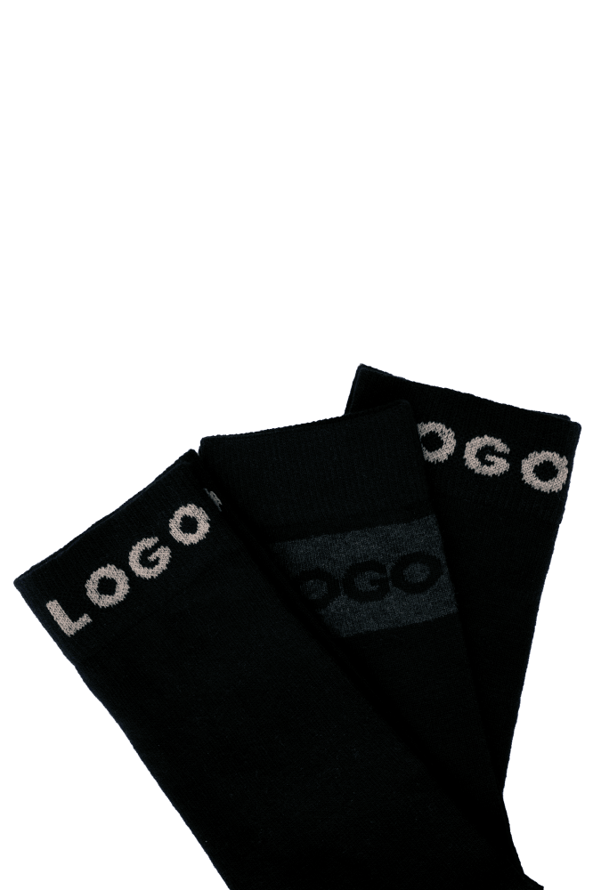 CREW SHORT (PACK OF 3) - LOGO