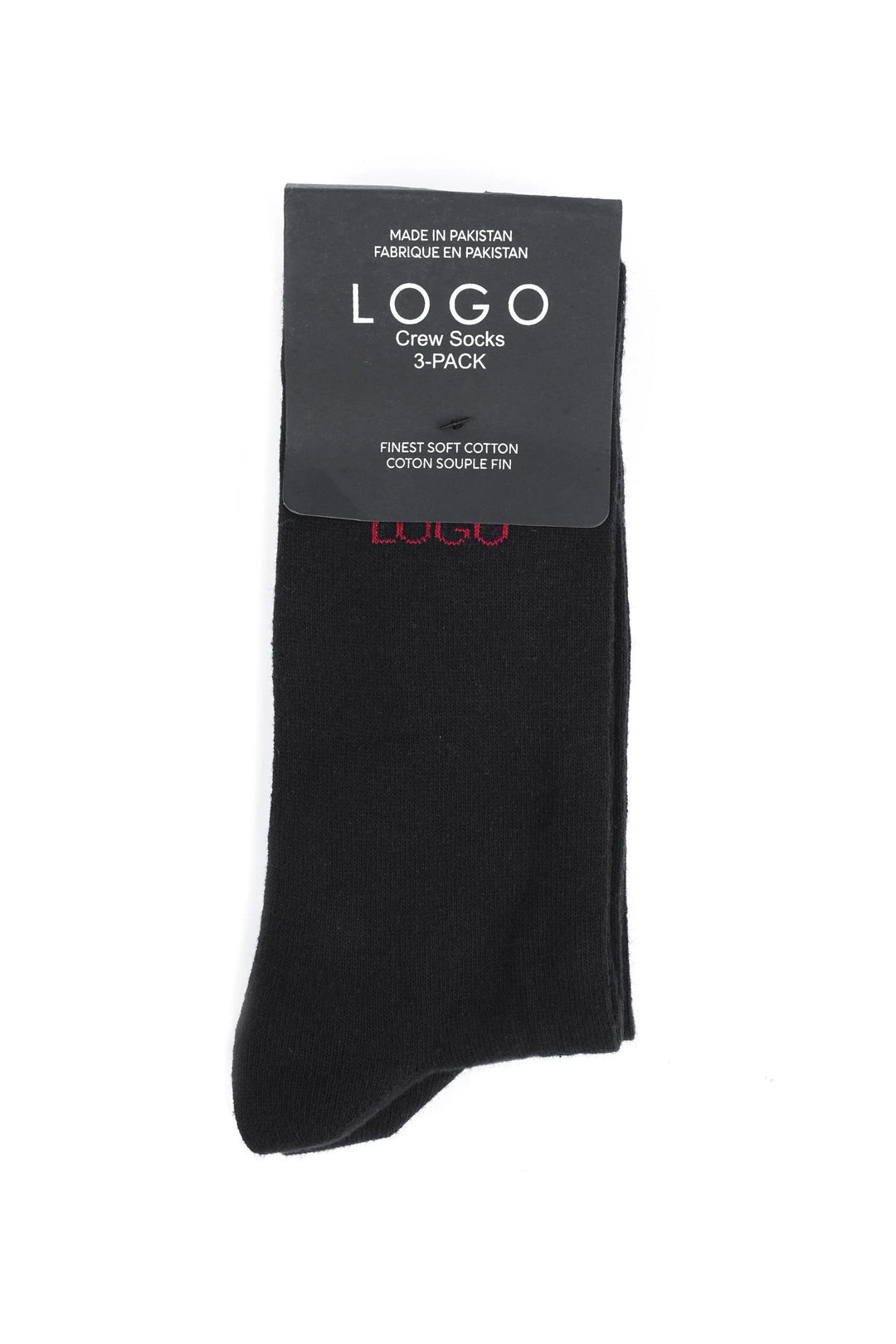 LOGO CREW SHORT (PACK OF 3)