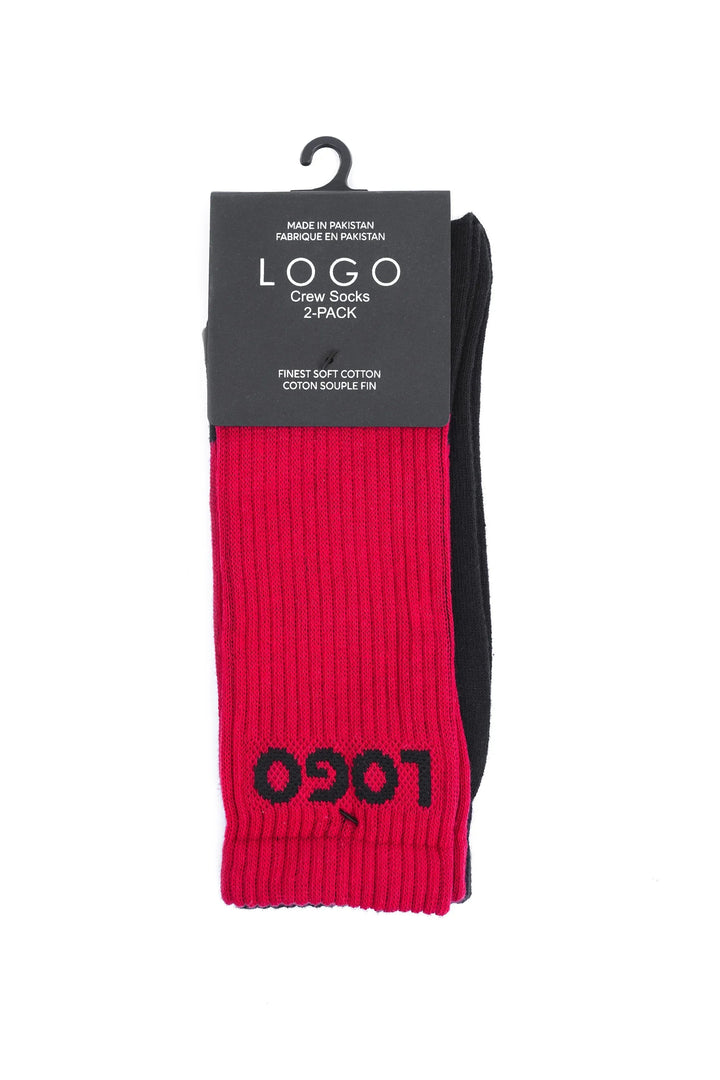 LOGO CREW SHORT (PACK OF 2)