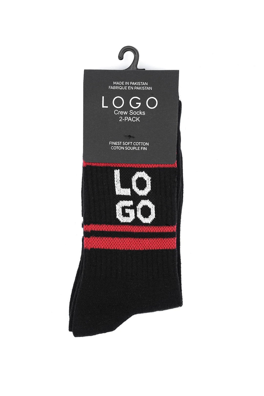 LOGO CREW SHORT (PACK OF 2)