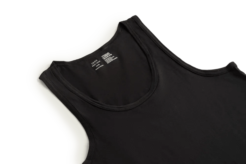 MENS SLEEVELESS VEST (PACK OF 2) - LOGO