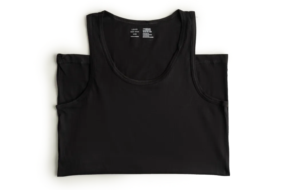 MENS SLEEVELESS VEST (PACK OF 2) - LOGO