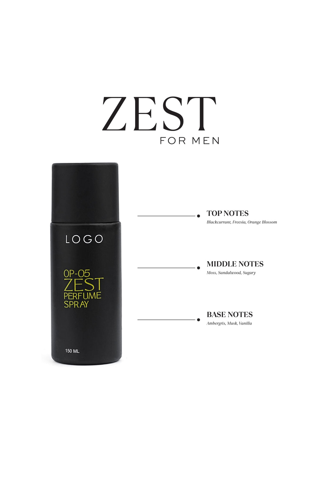 ZEST 150ML | Perfume Body Spray For Men
