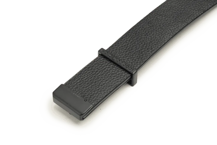 LEATHER BELT A1322 BKA - LOGO