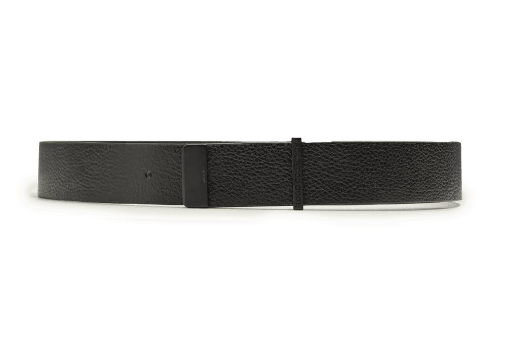 LEATHER BELT A1322 BKA - LOGO