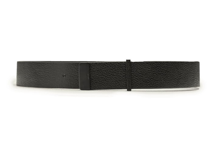 LEATHER BELT A1322 BKA - LOGO