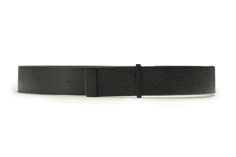 LEATHER BELT A1322 BKA - LOGO