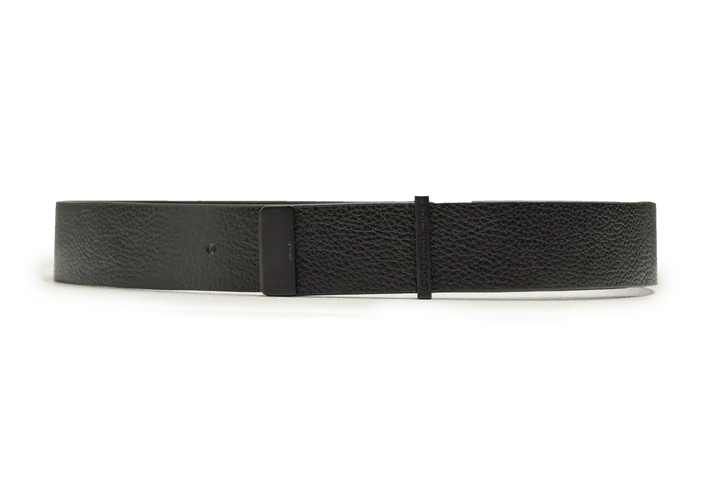 LEATHER BELT A1322 BKA - LOGO