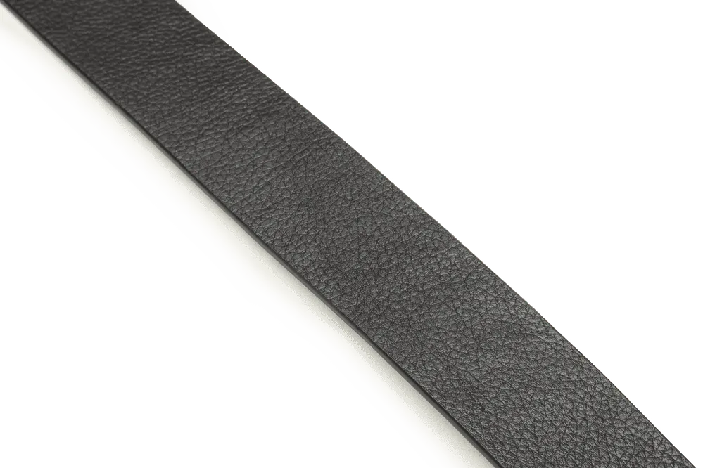 LEATHER BELT A1322 BKA - LOGO
