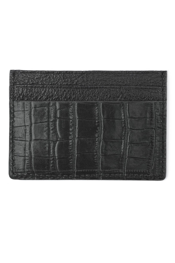 LOGO VELOUR CARD HOLDER